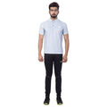 DSC DSC41 Half Sleeve Polo TShirt, Small (Light Grey)