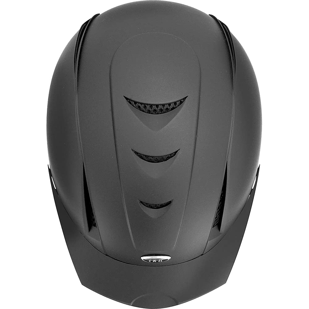 Irh Equi Pro Riding Helmet, Matte Black, Medium/Large