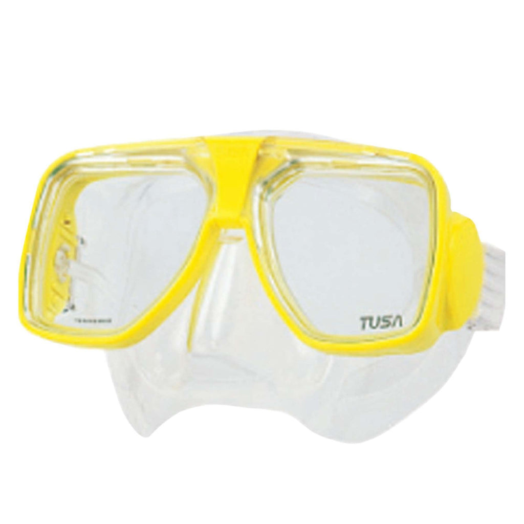 Tusa Tm-5700 Liberator Plus Scuba Diving Mask, Flash Yellow