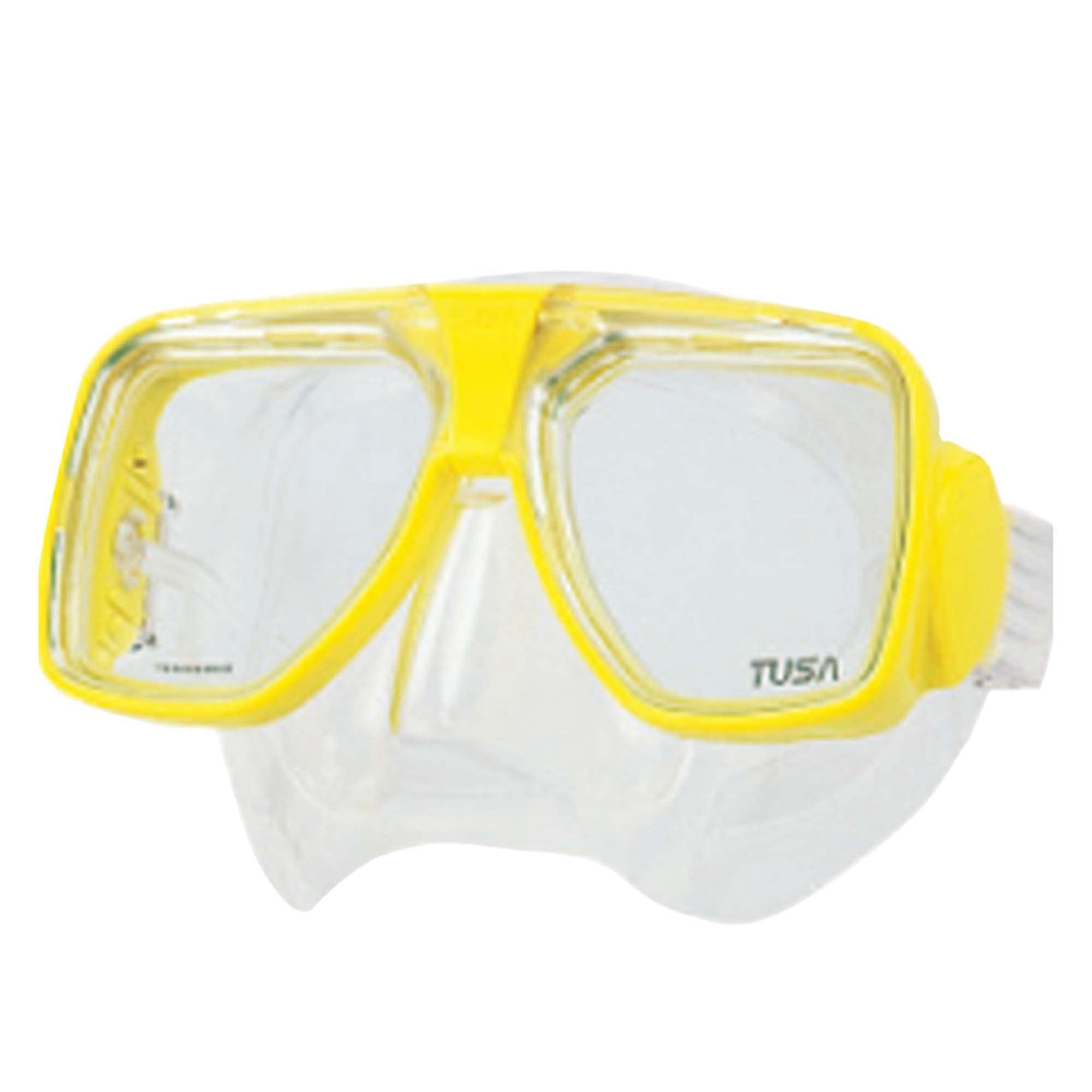 Tusa Tm-5700 Liberator Plus Scuba Diving Mask, Flash Yellow