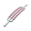 VELURA Massage Roller Stick Manual Yoga Massager Stick for Exercise Workout Fitness Pink|1 Plush Driver Head Cover|Foam Rollers|