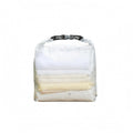 Ecomistiq WaterResistant RollTop Storage Bag Lightweight Outdoor Storage Bag SoftSided For, Transparent, Xl