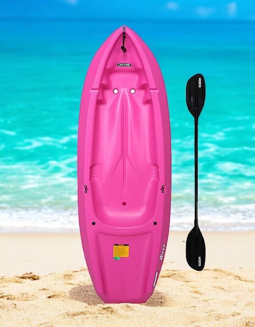 Generic The Wave 6  Youth Kayak with Paddle. Designed for Stability and Safety, It s The Perfect Choice for Youth Ready to Con
