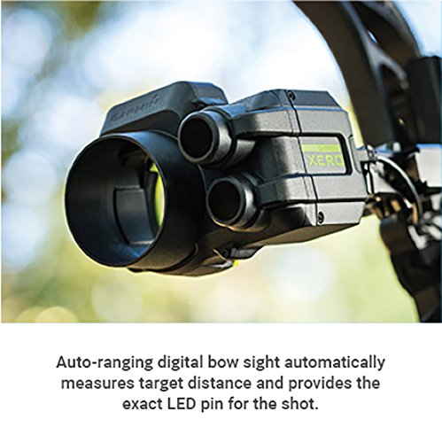 Garmin Xero A1i Bow Sight, 2 Auto-Ranging Digital Bow Sight with Laser Locate, Dual-color LED Pins for Unobstructed Views, Left-