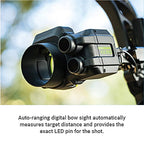 Garmin Xero A1i Bow Sight, 2 Auto-Ranging Digital Bow Sight with Laser Locate, Dual-color LED Pins for Unobstructed Views, Left-