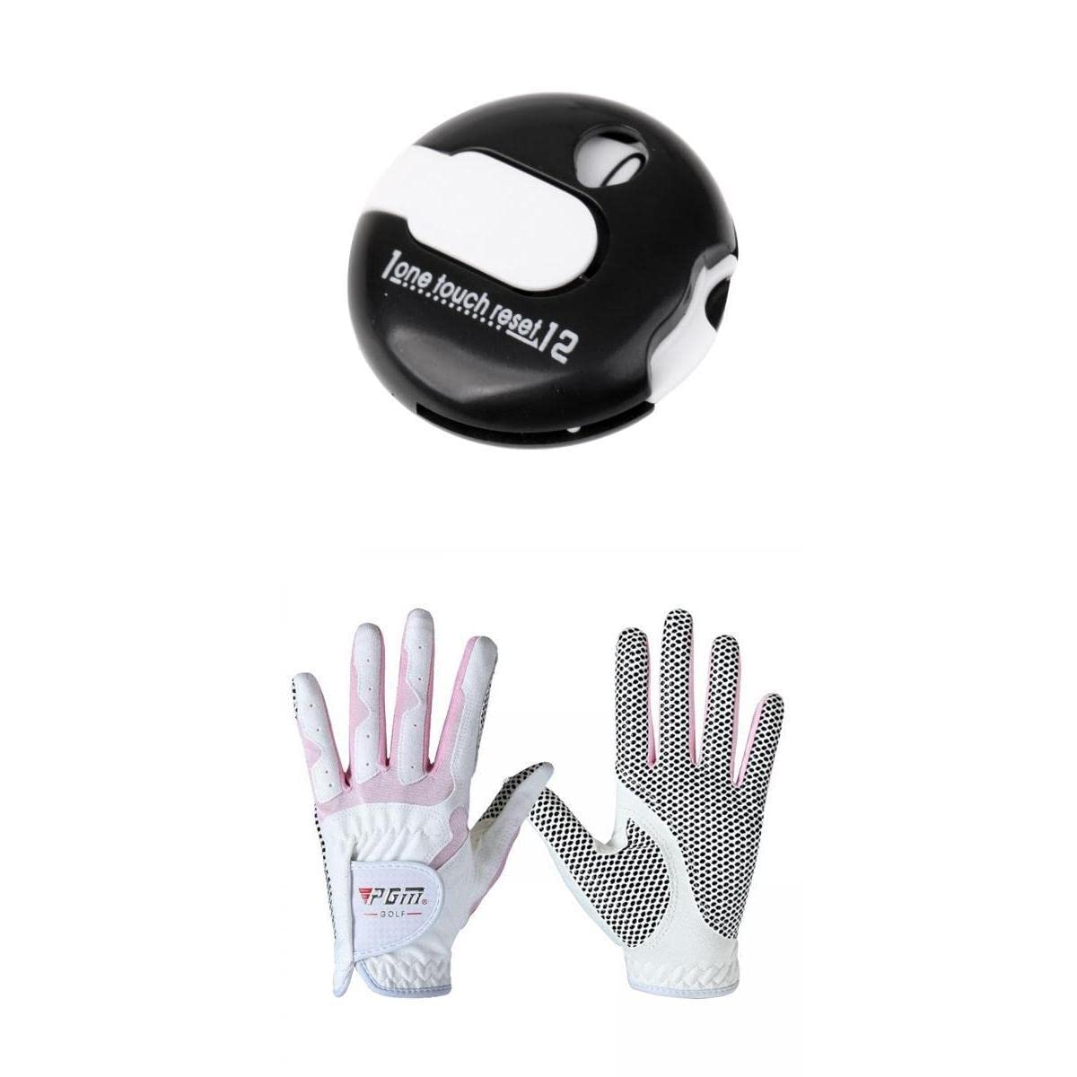 MYADDICTION Women Golf Glove Breathable Left Right Hand Golfer Gloves & Stroke Counter