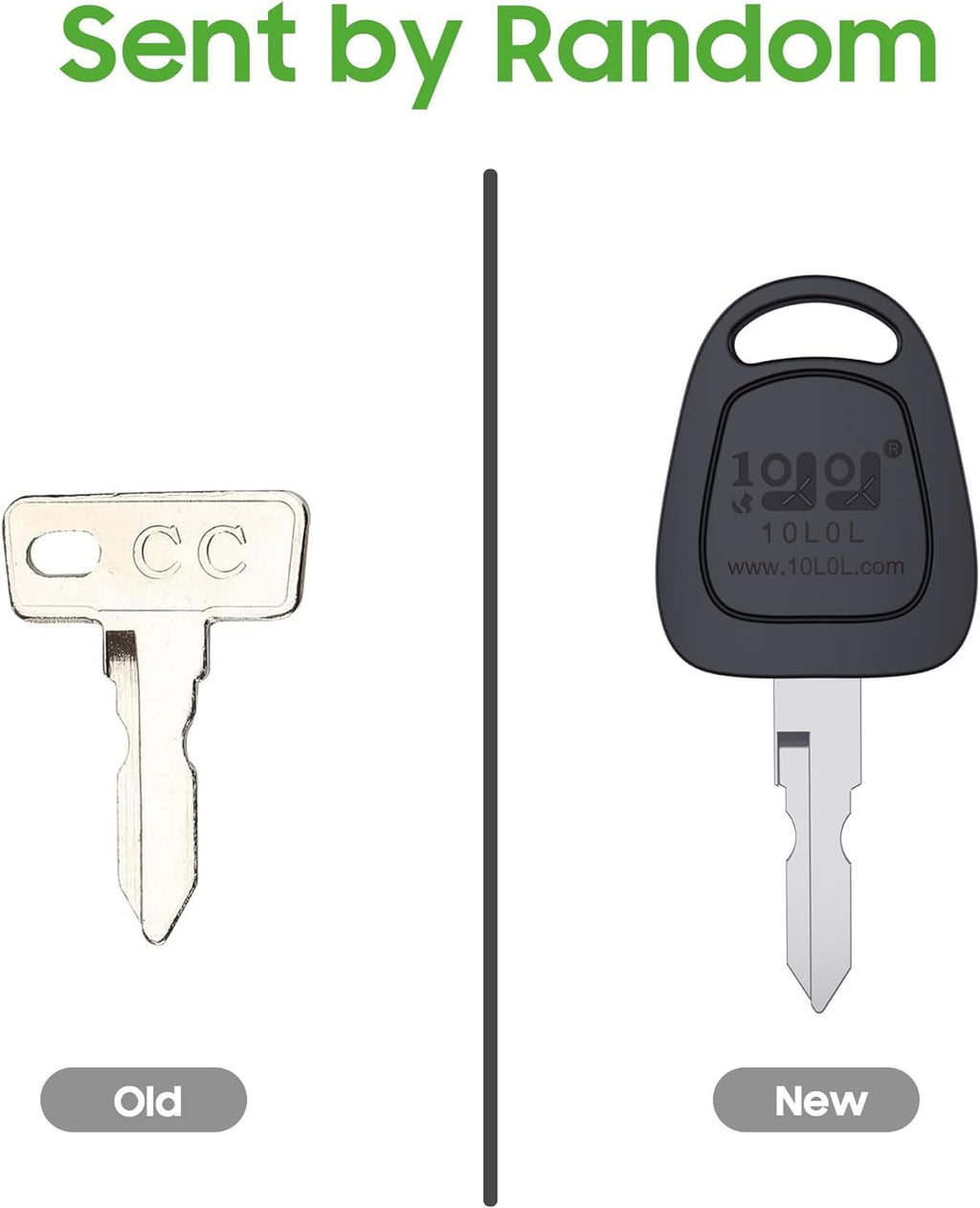 9.99World Mall Replacement Golf Cart Keys,Ignition Key For Club Car Ds 1982-Up ?2 Pcs?Two Styles At Random