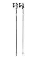 LEKI Bold Lite S Lightweight Aluminum Ski Poles for Alpine Skiing - Dark Anthracite-Black-Bright Red - 115 cm