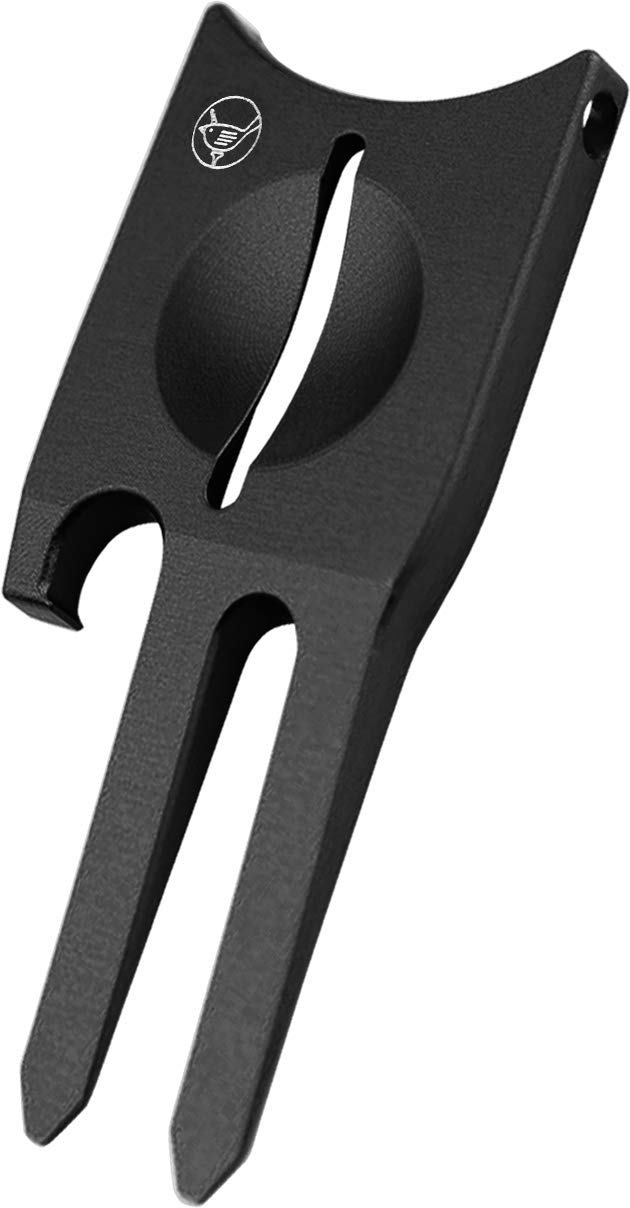 Birdicorn Divot Tool (Black W/Ball Marker)