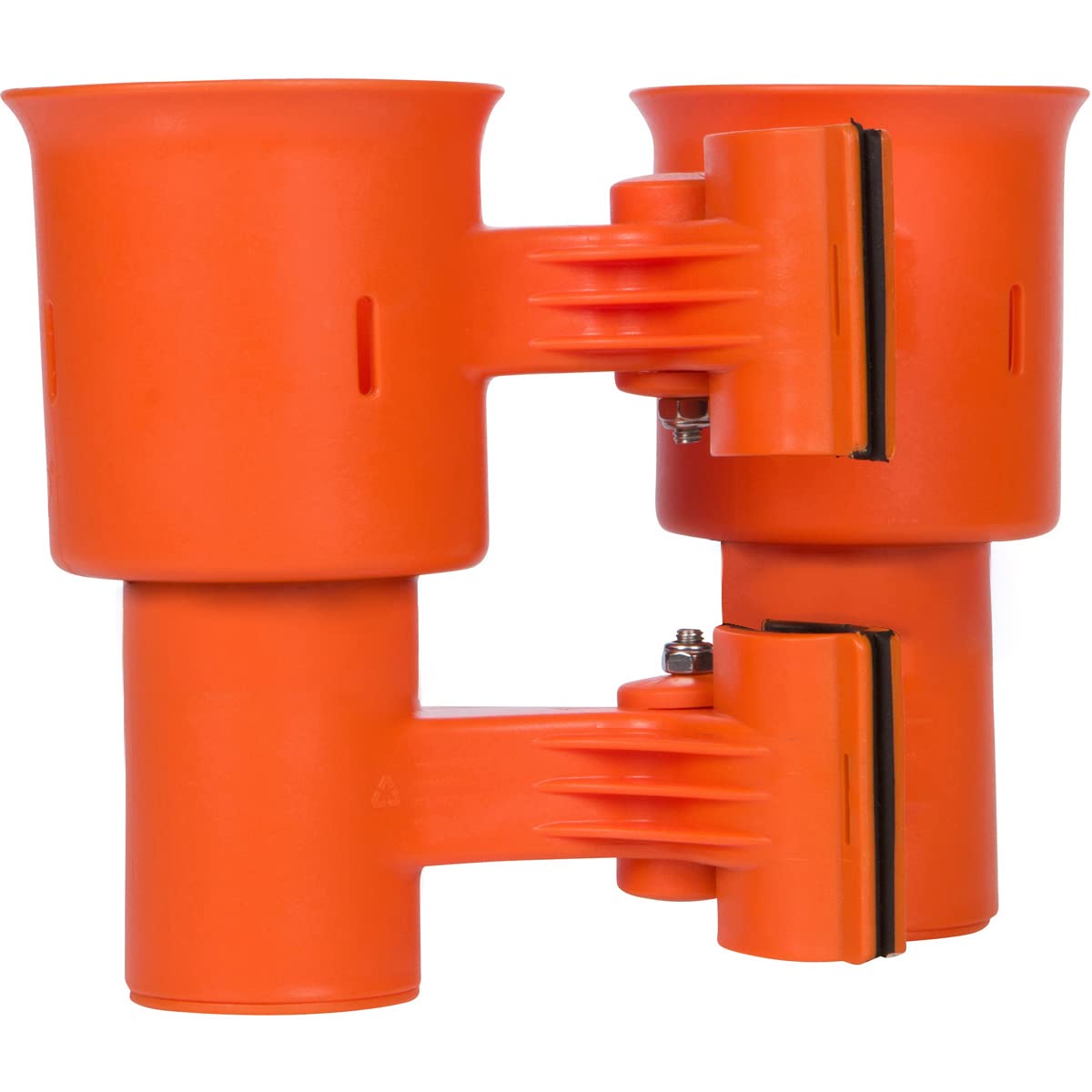 Robocup, Orange, Updated Version, Best Cup Holder For Drinks, Fishing Rod/Pole, Boat, Beach Chair/Golf Cart/Wheelchair/Walker