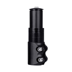 Platt Bike Fork Stem Extender Aluminum Alloy Mtb Bicycle Stem Raiser Handlebar Riser Fit For 1 1/8 Threadless Steerer Tubes,Blac