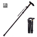 Fullgaden Upgraded Version Hiking/Trekking/Camping Stick&Pole Foldable, Portable, Adjustable Hand Walking Cane, Mountaineering C