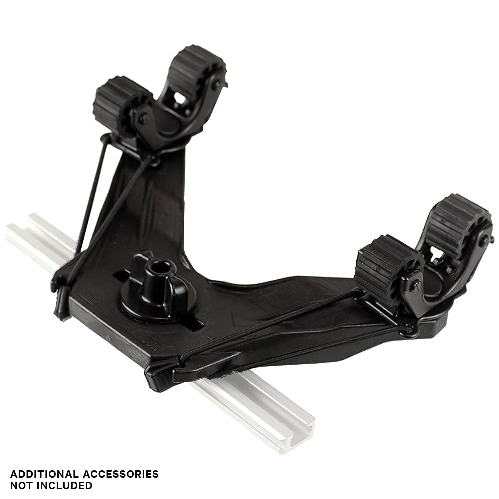 Yakattack Doubleheader With Dual Rotogrip Paddle Holders - Black