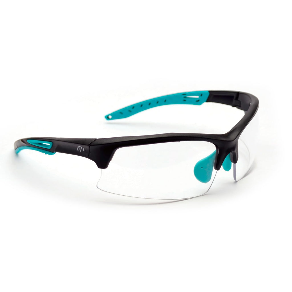 Walker'S Unisex Teal Impact Resistant Sport Glasses | Durable Non-Slip Rubberized Frame Uv Protection Shooting Outdoor Sports Gl