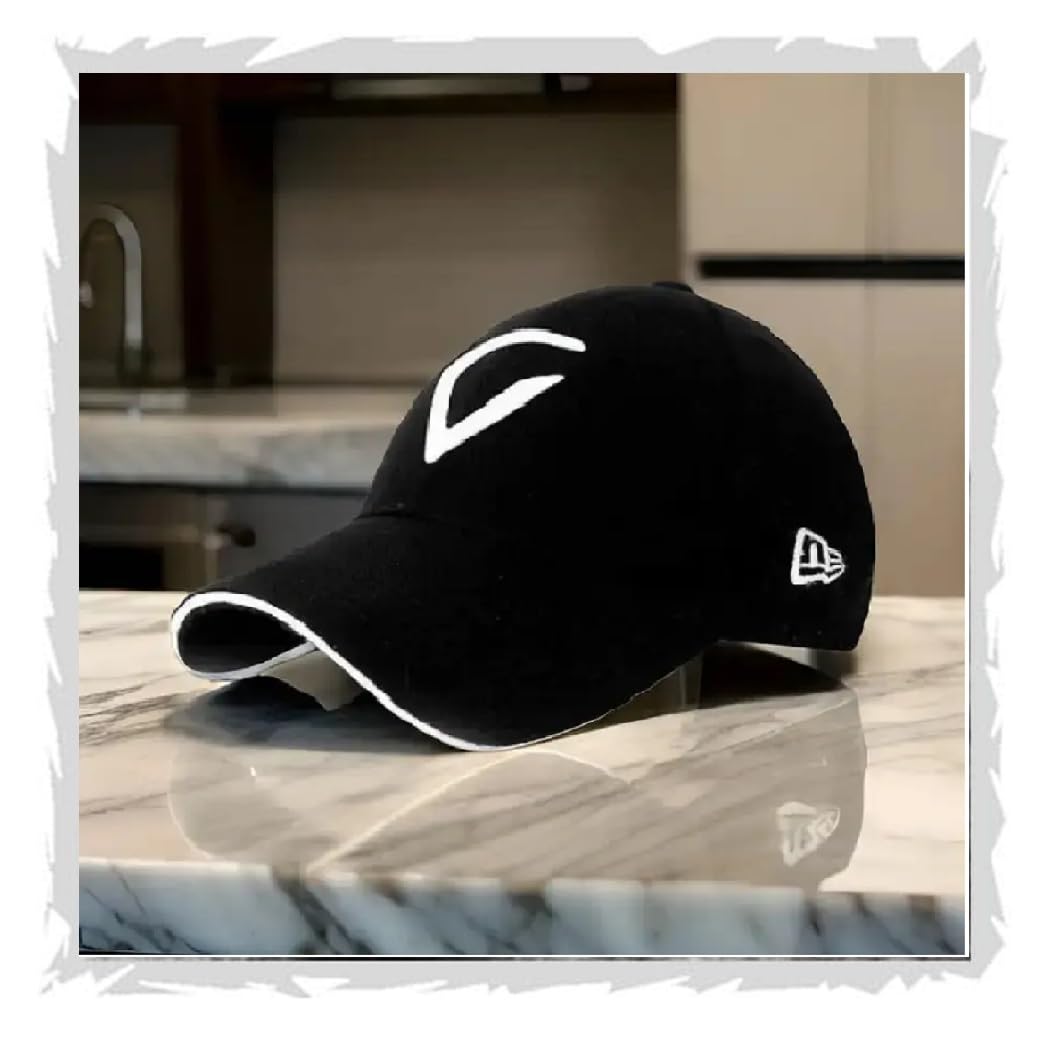 Selloria Cap For Men Women Topi Unisex Head BoyS GirlS Caps Adjustable Strap Summer Sports Cricket Gym Dance Cotton Free Size 