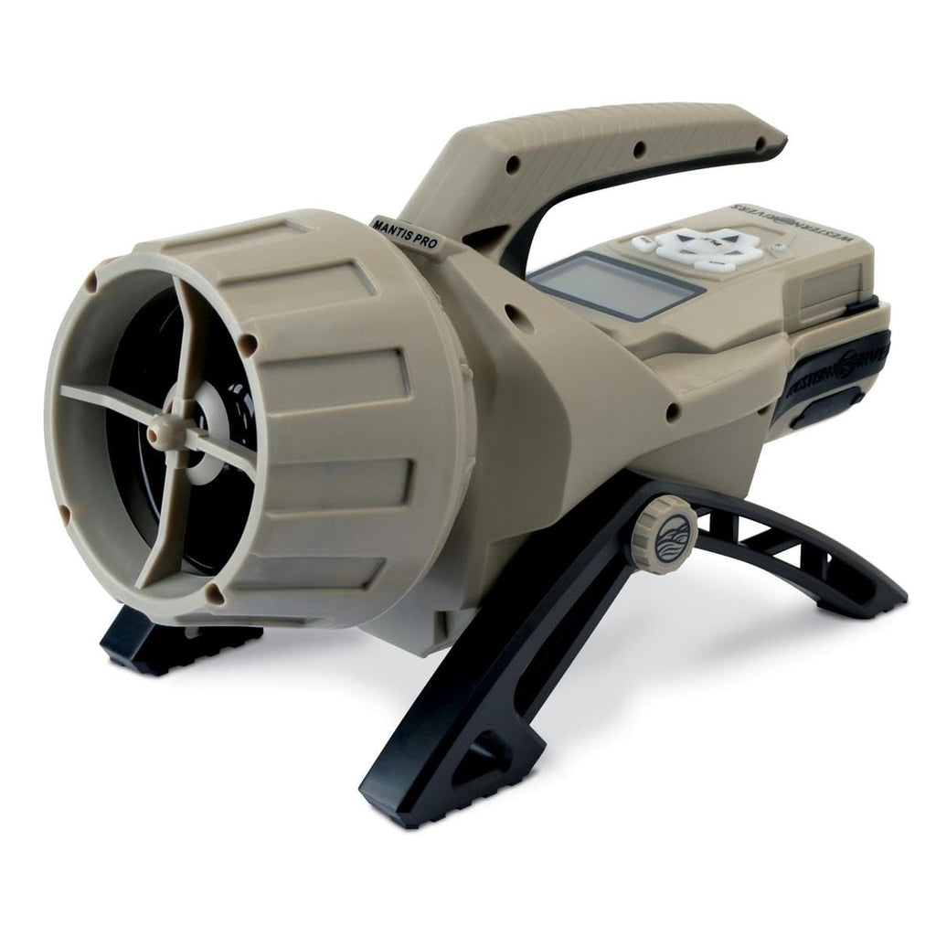 Western Rivers Mantis Pro 100 Compact Easy-To-Use Electronic Game Call - 4'' Reflex Loudspeaker For Hunting With Removable Remot