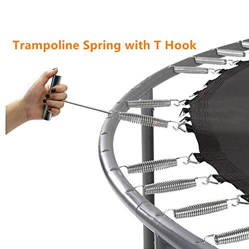 5.5 Inch Trampoline Springs Heavy Duty Stainless Steel Replacement Springs, Set Of 16