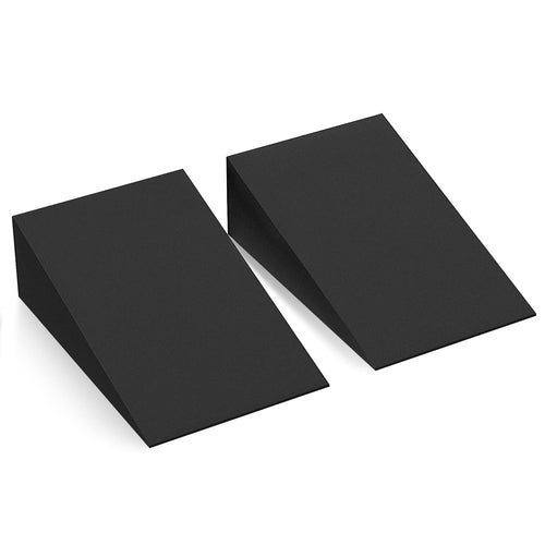 2Pcs Squat Wedge, Large Size Yoga Blocks, Foam Fitness Wedge For Home Gym And Studio, Portable Exercise Equipment For Stretching