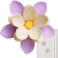 KASTURAA Double Layer Lotus Flower Fridge Magnet Clips, Decorative Magnets for Kitchen, Office, Locker