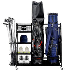 Yes4All Golf Storage Garage Organizer, Golf Bag Storage Stand And Other Golfing Equipment Rack, Extra Storage Rack For Golf Club