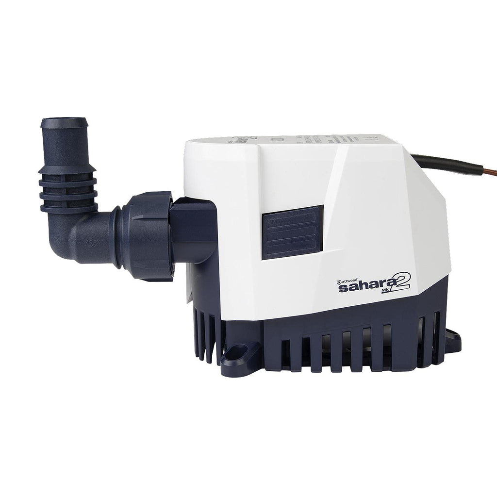 Attwood 5512-7 Sahara Mk2 1200 Gph 12-Volt Automatic Bilge Pump