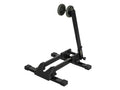 Topeak Lineup Stand Max+ (TW046) - Heavy-Duty Folding Bike Stand for Road, MTB & E-Bikes - 30kg Capacity, Adjustable Wheel Chock