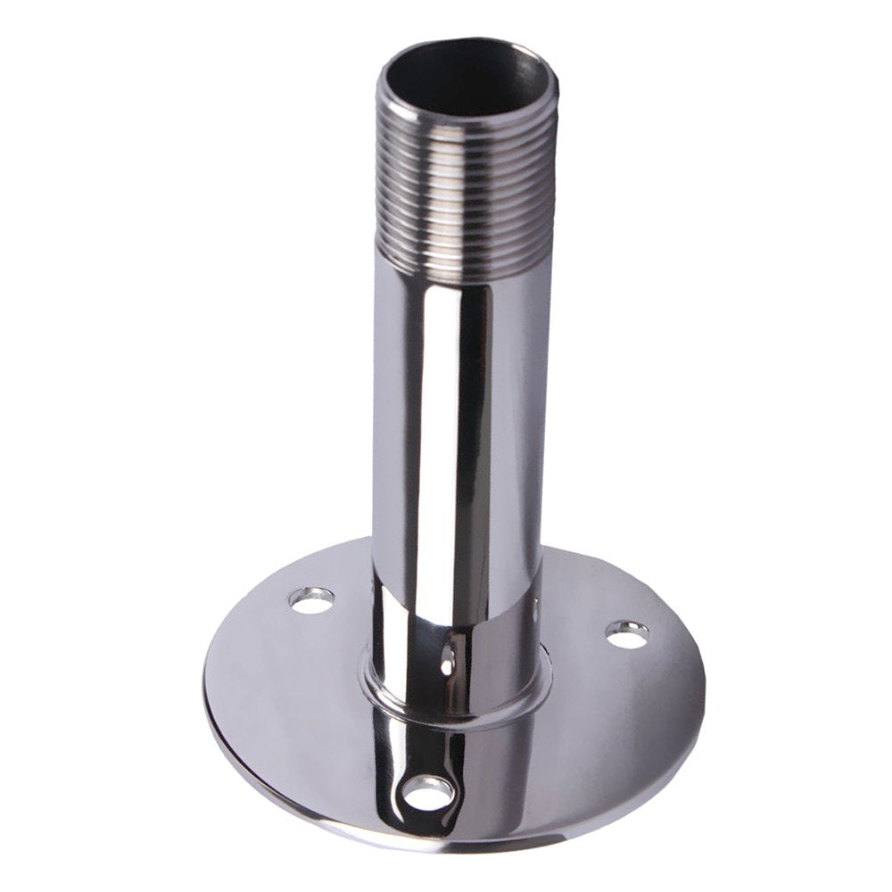 White Water 6535S Stainless Boat Mount Antennas Base for Marine (Long)