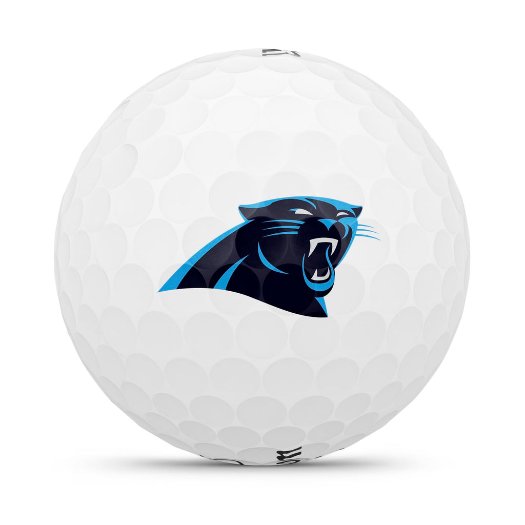 Wilson 2025 Duo Soft Nfl Golf Ball - 12 Balls, White, Carolina Panthers