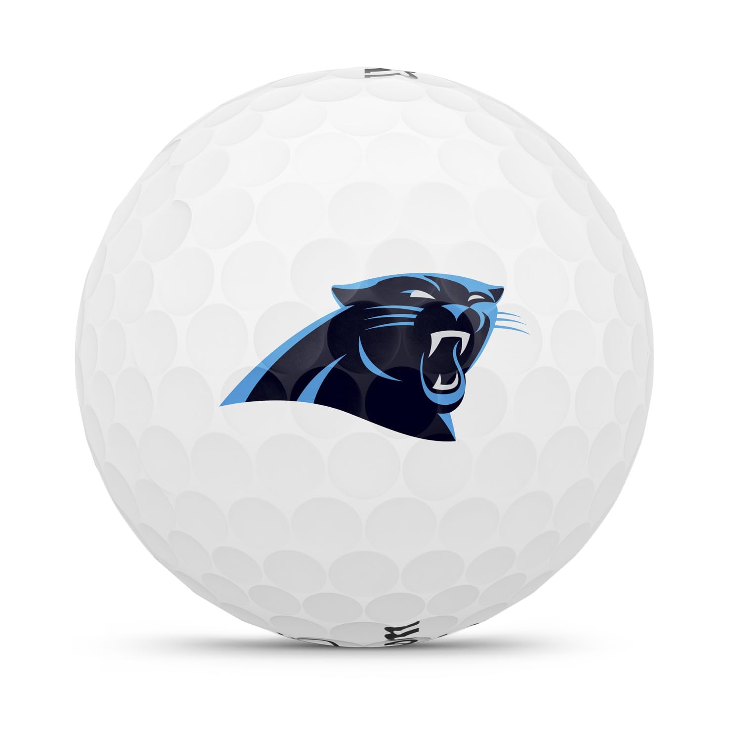 Wilson 2025 Duo Soft Nfl Golf Ball - 12 Balls, White, Carolina Panthers