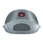 Picnic Time Ncaa Auburn Tigers Manta Portable Beach Tent - Pop Up Tent - Beach Sun Shelter Pop Up