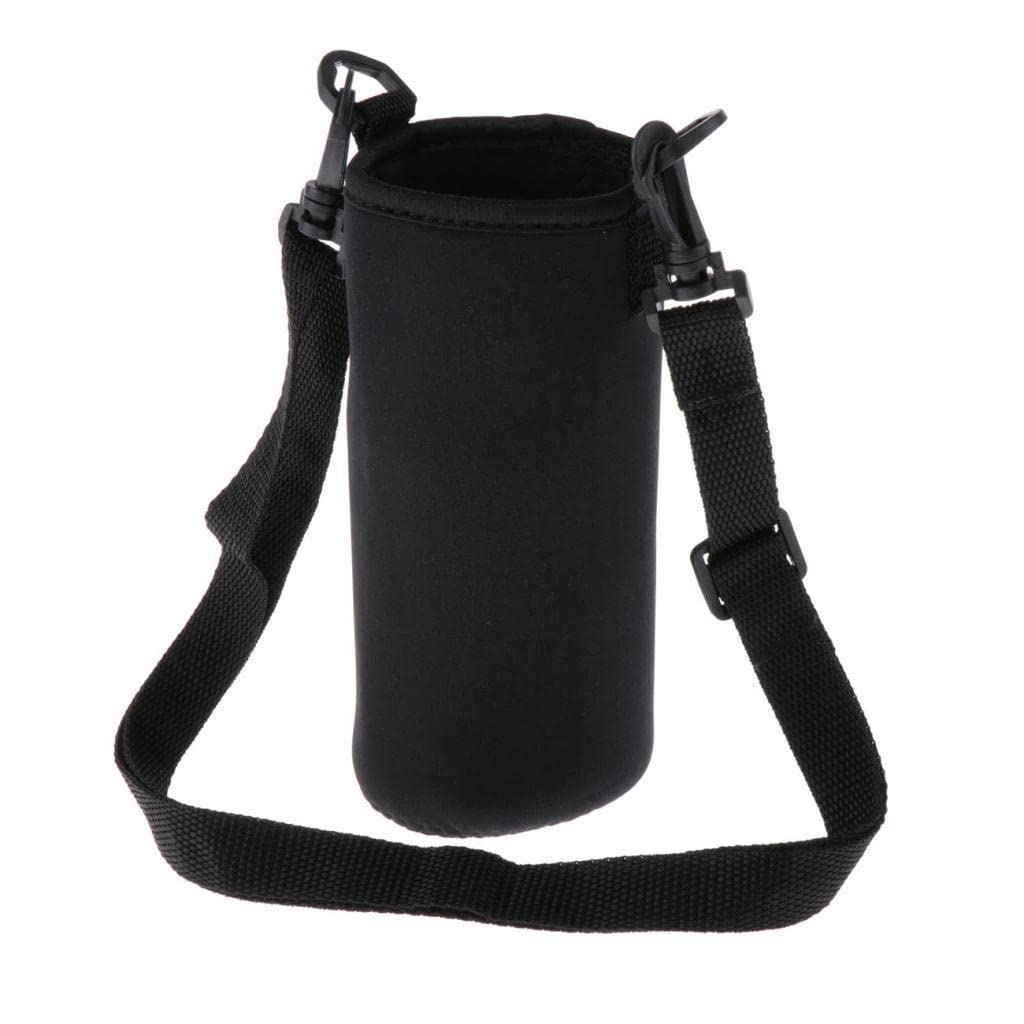 The Style Sutra Insulated Sport Water Bottle Cover Sleeve Holder Cooler Carrier Black 550Ml|Camping Storage|1 Piece Water Bottle