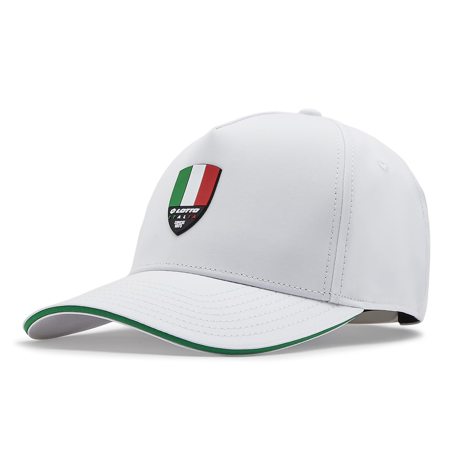 Lotto Kickoff 5 Panel Baseball Cap White