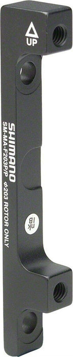 Shimano Ma-F Disc Brake Mounting Bracket (Black, 203-Mm Post/Post Front)