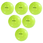 A11N S40 Outdoor Pickleball Balls- Usapa Approved, 6-Pack, Neon Green