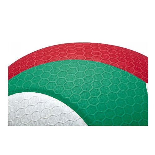 Molten V5M5000 Men'S Ncaa Flistatech Volleyball, Red/Green/White, 1