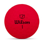 Wilson 2025 Duo Soft Golf Balls - Red, 12 Balls