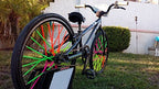 Super Pop Bicycle Spoke Skins Wraps-Best Gift Compatible With Kids&Schoolmate&Bike Fans- Colorful Bike Wheel Decoration-72 Pcs(G