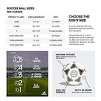 adidas MLS Club Soccer Ball, Solar Yellow/Black, 3