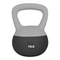 Leikefitness Soft Kettlebells,Sand Filled Weights for Women and Men,Color Coded Anti Slip Soft Kettlebells,Home workout (BLACK, 