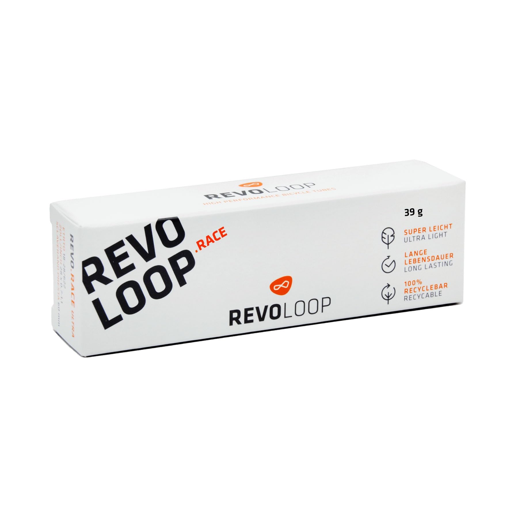 REVOLOOP Race Tube 28 x 0.7-1.1 (700 x 18-28c) 60mm Valve
