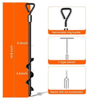 Ground Anchors Screw In Tent Stakes Heavy Duty Trampoline Stakes High Winds, Ground Anchors For Camping Tent, Canopies, Carports