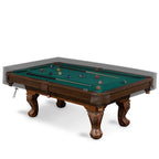 Amberr Billiard Pool Table Cover,Waterproof Cover For Pool Table Snooker Billiard Table 7/8/9 Foot Fitted (9 Foot:112X62X8In)