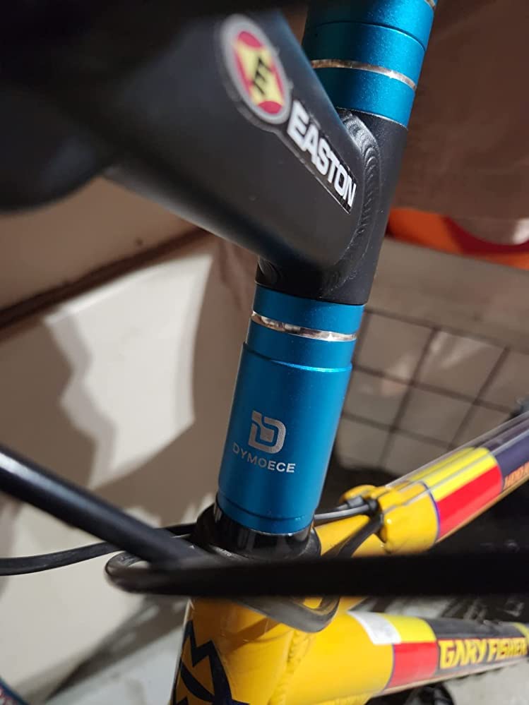 D Dymoece Bike Stem Riser Handlebar Riser Adapter Aluminum Alloy 28.6Mm 1-1/8 Bicycle Fork Stem Extender For Mtb Road Bike Mount