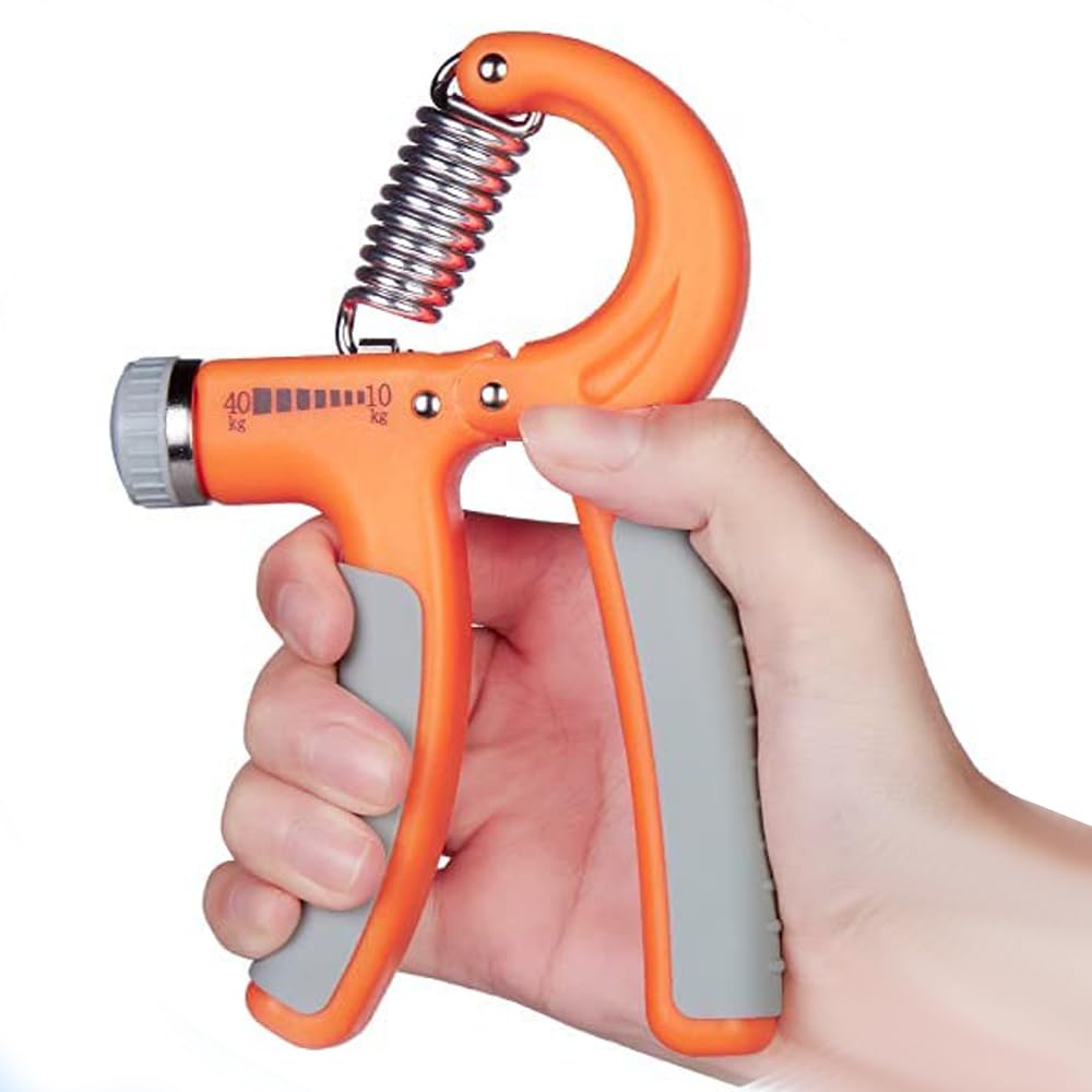 SMIC Adjustable Hand Grip Strengthener, Hand Gripper for Men & Women for Gym Workout Hand Exercise Equipment to Use in Home for