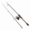 Okuma Csii-602Ml-20 Cascade Ii Spinning Combo, 20 Reel Size, 1 Bb Bearings, 6' Length 2Pc, Medium/Light Power, Ambidextrous, Bla