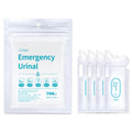 HANNEA 4pcs Urine Bags for Men Women, 700ml Outdoor Emergency Car Urinal Pee Bag, Gel Vomit Bag for Travel Traffic Jam Children
