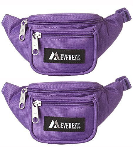 Everest Signature Fanny Pack Junior Dark Purple Set Of 2