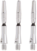 Viper by GLD Products Spinster Aluminum Shaft Silver Spinster Aluminum Dart Shaft, Short (SH), 3 Pack, Short (SH) - 1.5 (35-7803