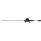 Abu Garcia Vengeance Low Profile Baitcast Reel And Fishing Rod Combo, Gray/Black, 7' - Medium Heavy - 1Pc
