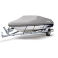 Msc Heavy Duty Trailerable Boat Cover, Grey (Model B - Length:14'-16' Beam Width: Up To 90'')